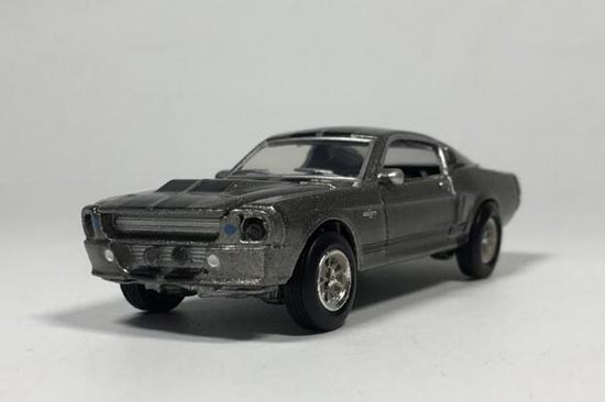 Diecast Ford Mustang Eleanor Model Gray 1:64 By Greenlight