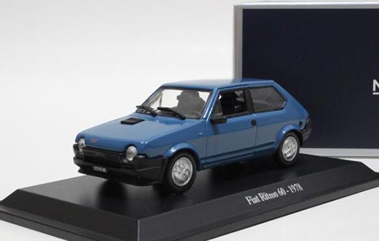 Diecast 1978 Fiat Ritmo 60 Model Blue 1:43 Scale By Norev