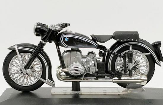 Diecast BMW R51 500CC Motorcycle Model 1:22 Black By Italeri [VB3A580]