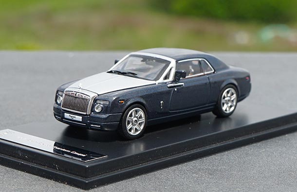 Diecast Rolls Royce Phantom Model 1:64 Scale White /Black /Blue [VB3A805]